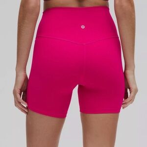 Lululemon Align High-Rise Short 6” — Passionate, Sz 2, NWT
